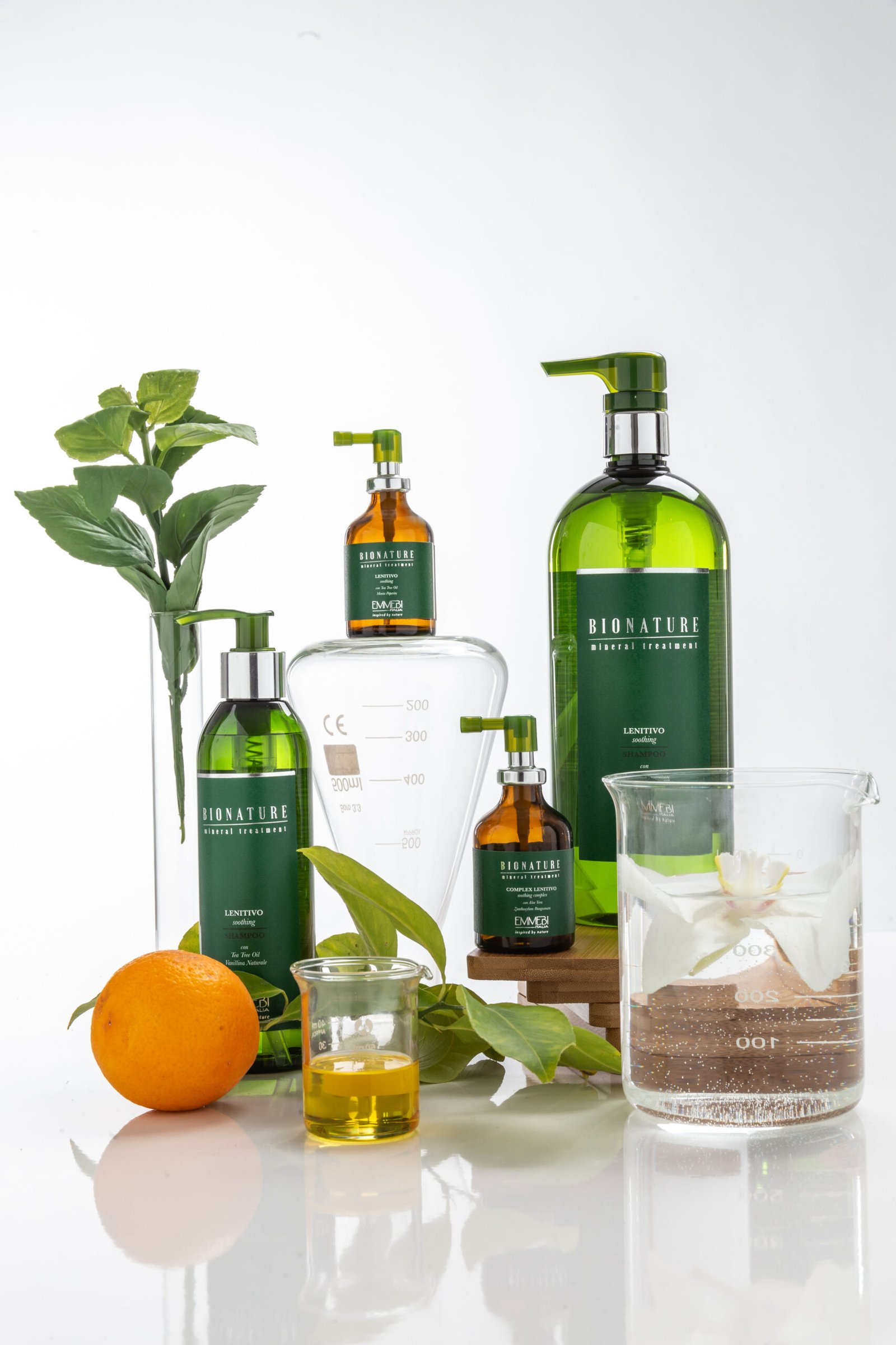 Soothing calming itchy scalp head spa