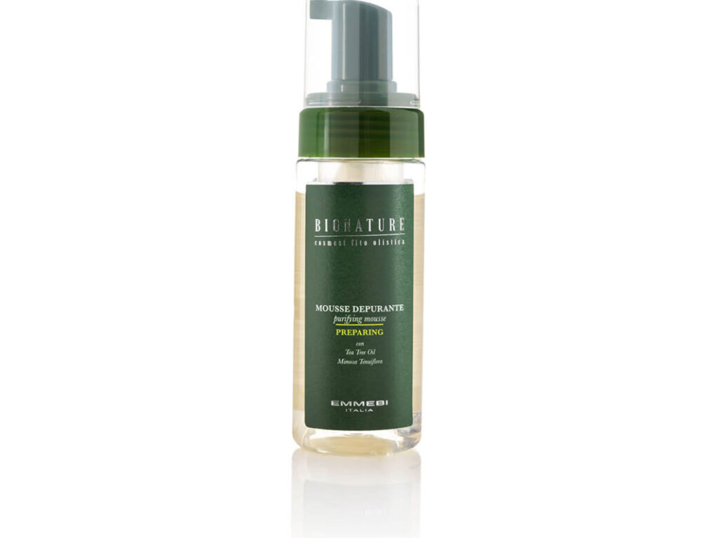 BioNature Purifying Mousse scalp detox hair loss