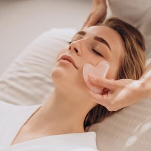 Facial guasha crystal