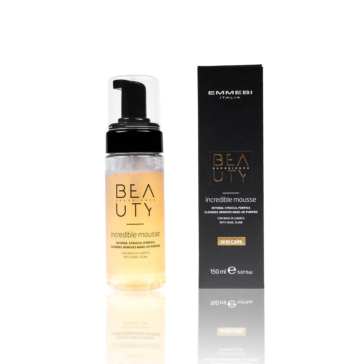 BEAUTY EXPERIENCE Cleansing Mousse - Face Cleanser with Collagen